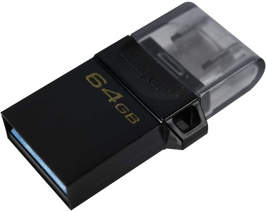Флеш-накопитель Kingston DataTraveler microDuo3 G2 microUSB 3.2/USB 3.2 64GB фото