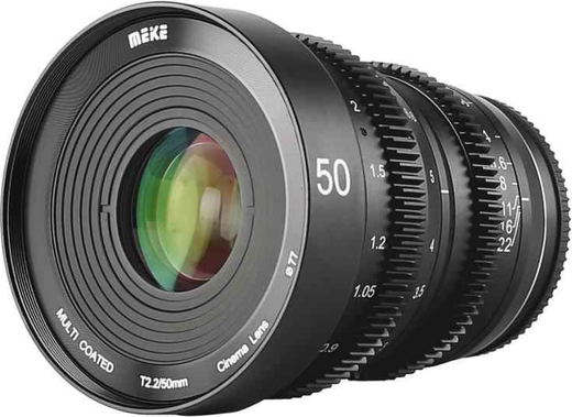 Объектив Meike 50mm T2.2 Cinema Lens MFT mount фото