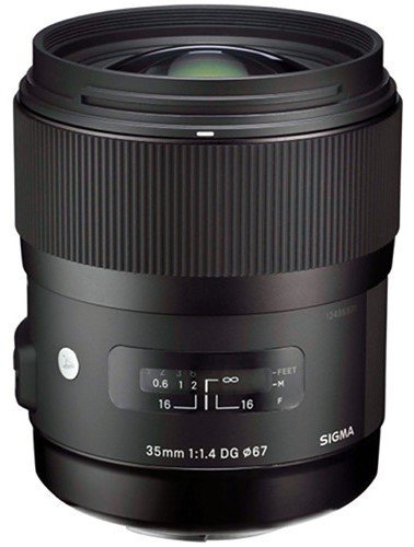 Объектив Sigma AF 35mm f/1.4 DG HSM ART Canon EF фото