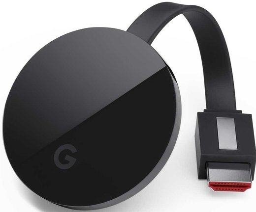Медиаплеер Google Chromecast Ultra фото
