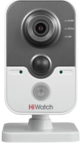 Видеокамера IP Hikvision HiWatch DS-I114W 6-6мм цветная корп.:белый фото