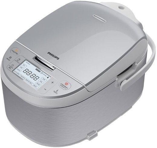 Мультиварка Philips HD3095/03 4л серебристый/серый фото