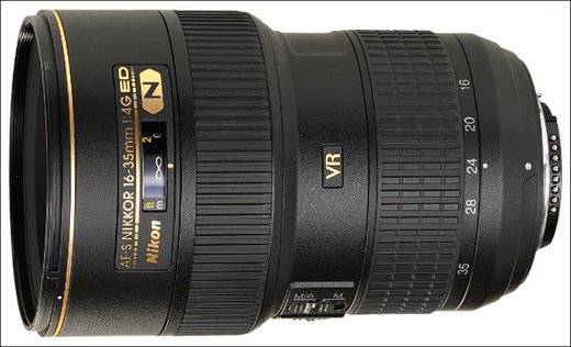 Объектив Nikon 16-35mm f/4G ED AF-S VR Nikkor фото