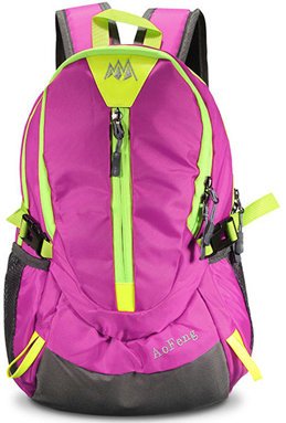 Рюкзак 20L для туризма и спорта с отделением для ноутбука, розовый фото