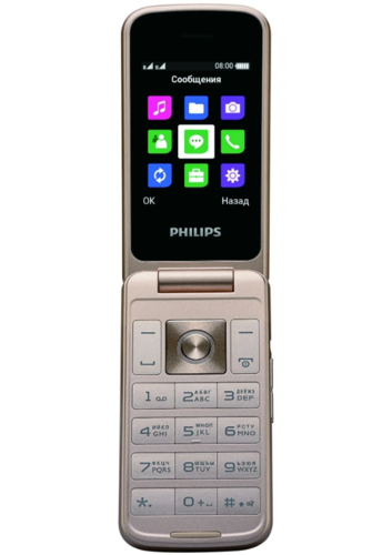Мобильный телефон Philips Xenium E255 Черный фото