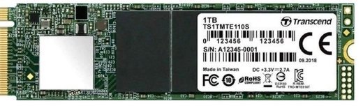 Жесткий диск SSD M.2 Transcend MTE110S 1Tb (TS1TMTE110S) фото