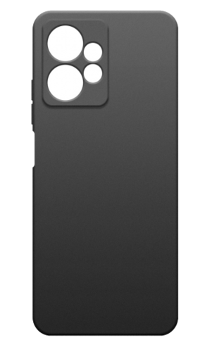 Чехол-накладка для Xiaomi Redmi Note 12 черный, BoraSCO фото