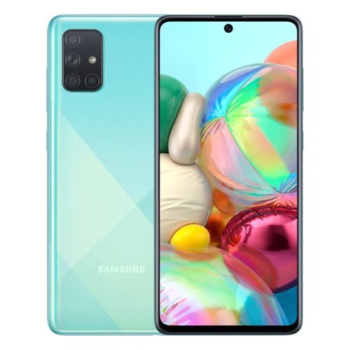 Смартфон Samsung (A715F) Galaxy A71 128Gb Голубой фото