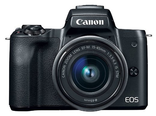 Беззеркальный фотоаппарат Canon EOS M50 kit EF-M 15-45mm f/3.5-6.3 IS STM черный фото
