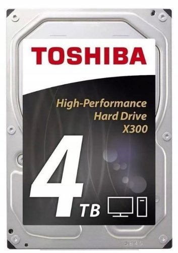 Жесткий диск HDD 3.5" Toshiba X300 4Tb (HDWE140UZSVA) фото