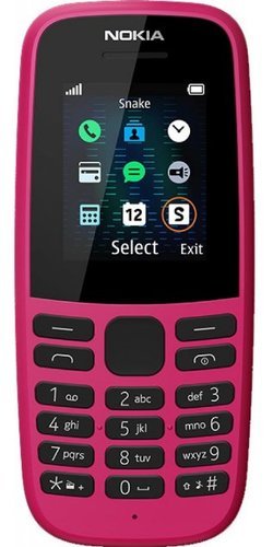 Мобильный телефон Nokia 105 Dual Sim (2019) Розовый фото