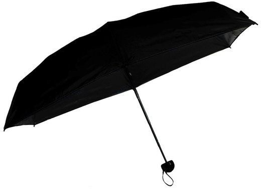 Зонт компактный в чехле RoadLike черный фото