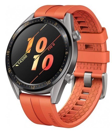 Умные часы Huawei Watch GT Active FTN-B19, оранжевые фото