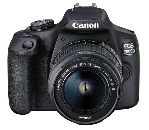 Зеркальный фотоаппарат Canon EOS 2000D Kit 18-55 III фото