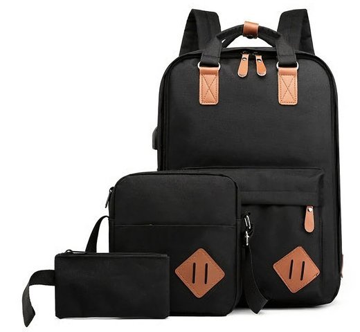 Комплект сумок 3 в 1 Port Lagrge для ноутбука 15,6“, черный фото