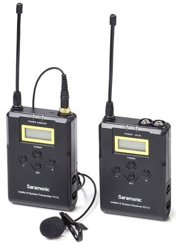 Радиосистема Saramonic UwMic15 RX15+TX15 петличная фото