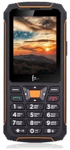 Мобильный телефон F+ R280 Черный/оранжевый фото