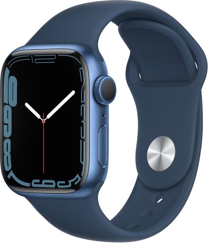 Умные часы Apple Watch Series 7 41 мм Aluminium Case, синий омут фото