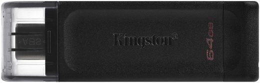 Флеш-накопитель Kingston DataTraveler 70 USB Type-C 3.2 64GB фото