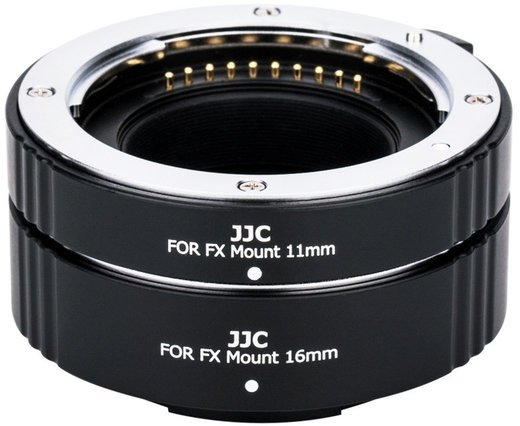 Кольца удлинительные JJC AET-FXS(II) 11mm, 16mm для Fujifilm X Mount (набор) фото