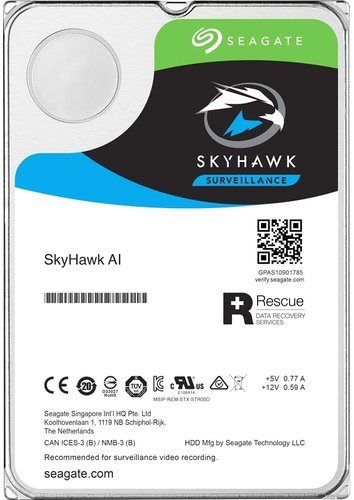 Жесткий диск HDD 3.5" Seagate SkyHawk AI 8Tb (ST8000VE001) фото