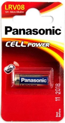 Батарейки Panasonic LRV08L/1BP цилиндрические щелочные Micro Alkaline в блистере 1шт фото