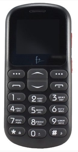 Мобильный телефон F+ Ezzy3 Черный фото