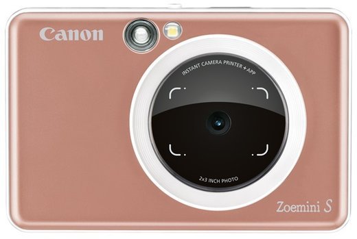 Моментальная фотокамера Canon Zoemini S розовая фото