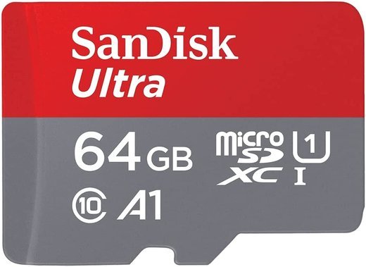 Карта памяти Sandisk microSDHC UHS-I Ultra Class 10 A1 (120/20MB/s) 64GB фото