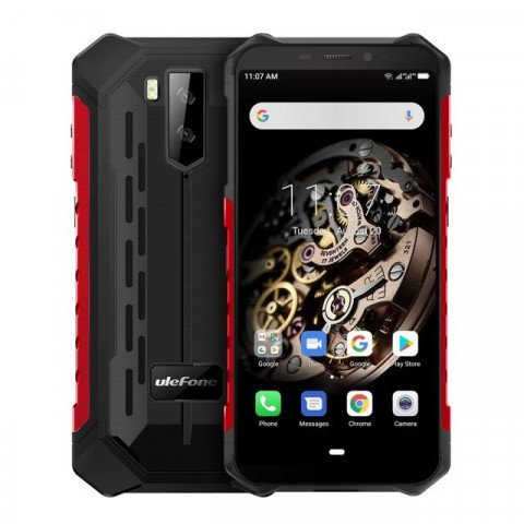 Смартфон Ulefone Armor X5 3/32Gb Черно-красный фото