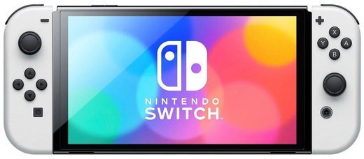 Игровая приставка Nintendo Switch Oled 64 Гб, Белый фото