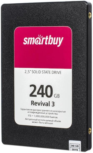 Жесткий диск SSD 2.5" Smartbuy Revival3 240Gb (SB240GB-RVVL3-25SAT3) фото