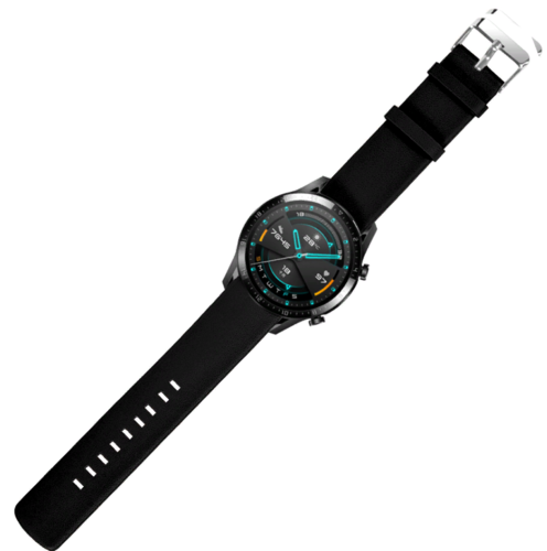 Кожаный ремешок для часов Bakeey для Huawei Watch GT2/Amazfit 2/2s, черный, 22 мм фото