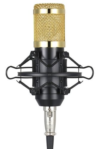 Микрофон студийный BM800, золото фото