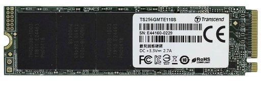 Жесткий диск SSD M.2 Transcend 256Gb (TS256GMTE110S) фото