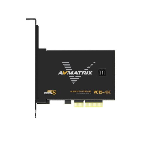 Плата видеозахвата AVMATRIX VC12-4K HDMI PCIE фото