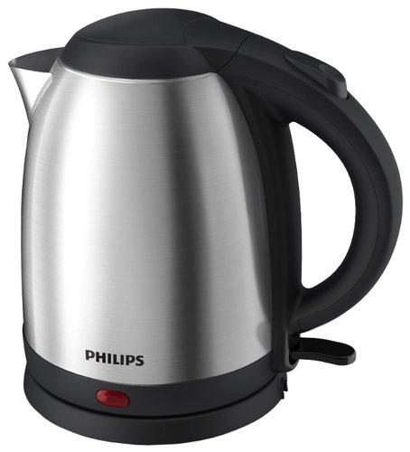 Чайник Philips HD9306 серебристый/черный фото