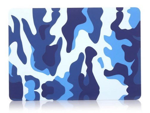Защитный чехол для ноутбука с камуфляжным рисунком для Apple MacBook Air 11.6", синий фото