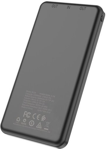Внешний Аккумулятор Borofone BT28 Beneficial 10000 mAh, черный фото