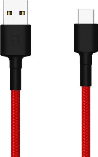 Кабель Xiaomi Mi USB/Type-C 1м Braided Cable SJV4110GL красный фото