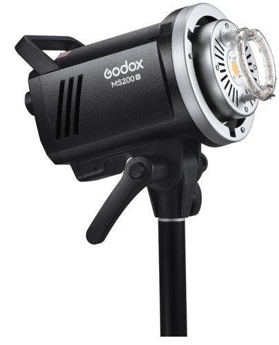 Вспышка студийная Godox MS200V со светодиодной пилотной лампой фото