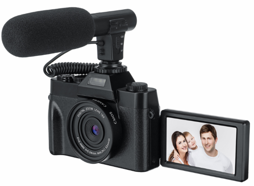 Видеокамера Komery 4K с ночным видением для стриминга фото