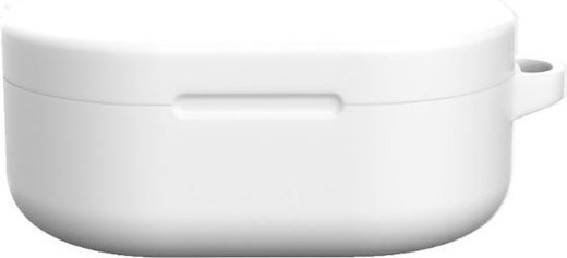 Чехол силиконовый для наушников Xiaomi Redmi AirDots, белый фото