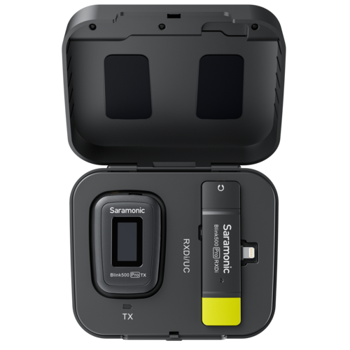 Радиосистема Saramonic Blink500 Pro B3 (TX+RXDi) приемник и передатчик с кейсом-зарядкой для телефона фото