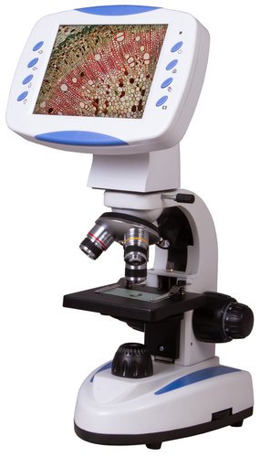 Микроскоп цифровой Levenhuk D80L LCD, монокулярный фото