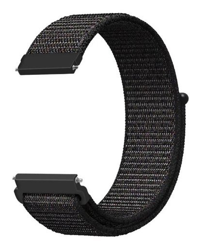 Нейлонвый ремешок для часов Amazfit GTR 47mm, черный фото