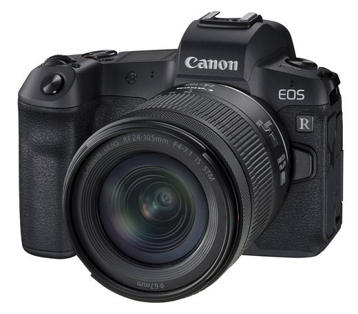 Беззеркальный фотоаппарат Canon EOS R kit RF 24-105mm f/4-7.1 IS STM фото