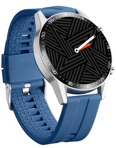 Умные часы Bakeey GTX, силиконовый ремешок, синий фото