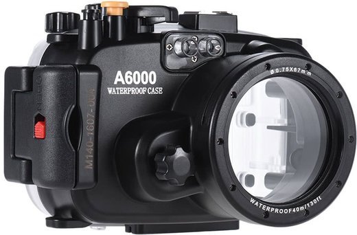 Водонепроницаемый корпус Meikon SY-13 40м для камеры Sony A6000, черный фото