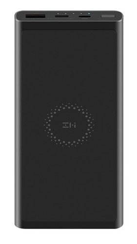 Внешний аккумулятор с поддержкой беспроводной зарядки ZMI Wireless Charger 10000mAh (WPB100 Black) черный фото